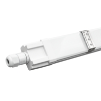 LED Slim линейно тяло 1.2м IK08 IP65  220V-240V AC 120° 36W 6000K SMD 2835