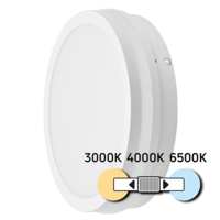LED CCT IP54 220-240V AC 18W сензорна  плафониера бяла
