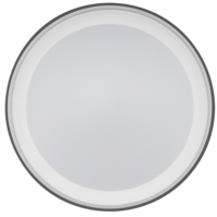 LED димираща плафониера с дистанционно, 45W IP20 CCT 3000/4000/6000K   черна