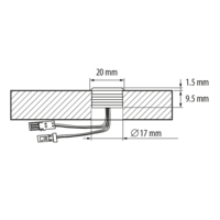 Тъч димиращ ключ  12V DC  60W