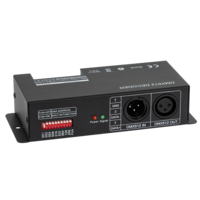 DMX512 контролер за RGBW LED осветление, 32A  12-24V DC  384W(12V) 768W(24V)