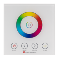 Smart 2.4G RF TOUCH панел за стена за RGB и RGBW LED осветление, 1 зона  220V-240V AC