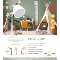 LED димираща настолна лампа CCT 8W