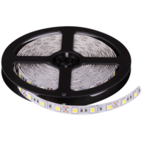 LED лента бяла IP65 5м  12V DC 120° 13.5W/m 6500K SMD 5050