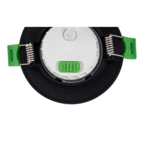LED димираща луна за вграждане черна  220V-240V AC 60° 6W 3000K/4000K/6500K SMD 2835