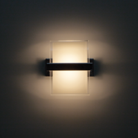 LED осв. тяло 5W, 2700K, IP20  за стена хром