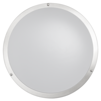 LED декоративна плафониера 36W, 4200K, 220-240V AC, IP20  плафониера сатиниран никел Кръг