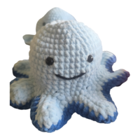 Двулицево плетено октоподче  | Усмихнато и намръщено | Ръчна изработка