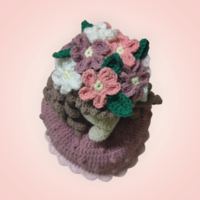 Кукла - букет