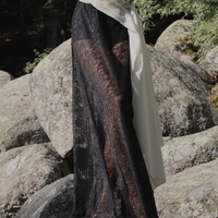 HIDDEN VEIL MAXI SKIRT