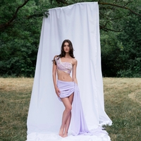 FLOW CORSET IN PURPLE