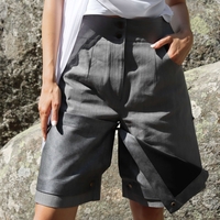 RAW FOLD BERMUDAS
