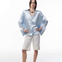 BACK AFFAIR SHIRT IN SKY BLUE