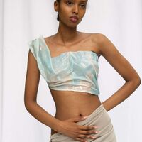 FLOW CORSET IN LIGHT BlUE