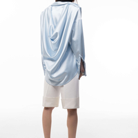 BACK AFFAIR SHIRT IN SKY BLUE