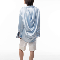 BACK AFFAIR SHIRT IN SKY BLUE