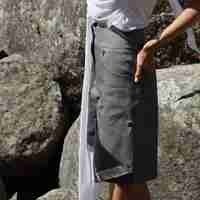 RAW FOLD BERMUDAS