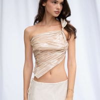 MARBLE MUSE CORSET IN BEIGE
