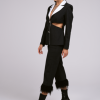 SCULPTED SLATE  BLAZER