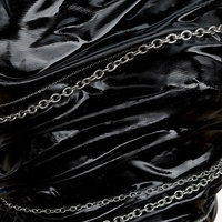 GOUD x FUNKY DISCO BLACK CHAIN CORSET