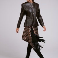 DESERT FRINGE BLAZER