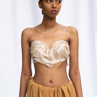 SILK DREAM CORSET IN BEIGE