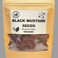 Organic black mustard seeds | brassica nigra | black mustard tea | seeds | dried seeds | organic seeds | organic herb | herba tea | semens