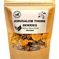 Organic JERUSALEM THORN BERRIES | paliurus spina christi | christ's thorn berries | christ thorn tea | herbal tea | herba | tea | berries