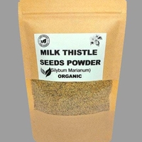 Organic MILK THISTLE SEEDS powder | silybum marianum | milk thistle tea | dried seeds powder | organic seeds powder |  milk thistle flour