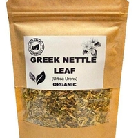 Organic GREEK NETTLE LEAF | urtica urens | greek nettle tea | nettle leaf | herbal tea | dried leaf | organic herbs | herba | tea
