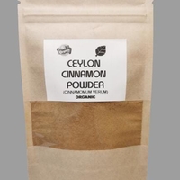 Organic Ceylon Cinnamon Powder | Cinnamomum verum | Cinnamon Bark Powder | Organic Cinnamon Powder | Powder | Herba | Tea | Organic Powder
