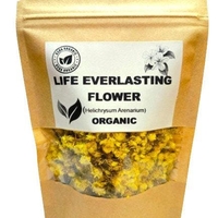 Organic LIFE EVERLASTING FLOWERS | helichrysum arenarium | life everlasting tea | herbal tea | dried flower | herba | helichrysum stoechas