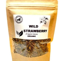 Organic Wild Strawberry Leaf (Fragaria vesca)