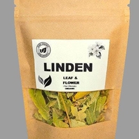 Organic linden flower & leaf | tilia officinalis | tilia spp flos | linden flower tea | lime flower linden flower | herbal tea | herba | tea