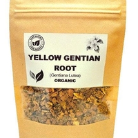Organic Yellow Gentian Root (Gentiana lutea)