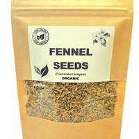 Organic FENNEL SEEDS | foeniculum vulgare | fennel tea | herbal tea | dried seeds | dried herb | organic herb | herba | tea