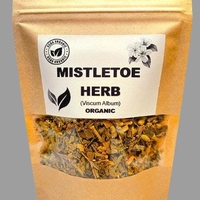Organic MISTLETOE HERB | viscum album | mistletoe tea | herbal tea | dried herbs | organic herbs | herba | tea