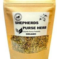 Organic SHEPHERD'S PURSE HERB | caspella bursa pastoris | shepherd's purse tea | herbal tea | dried herbs | organic herbs | herba | tea