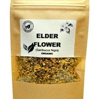 Organic ELDER FLOWER | sambucus nigra | elder flower tea | herbal tea | dried herbs | organic herbs | dried flower | herba | tea | flowers