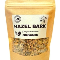 Organic HAZEL BARK | corylus avellana | hazel bark tea | herbal tea | herba | tea | dried bark tea | organic herbs | dried herbs |