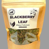 Organic BLACKBERRY LEAF | rubus fruticosus | blackberry tea | herbal tea | dried leaf | organic herbs | dried herbs | herba | tea