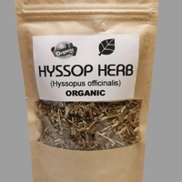 Organic HYSSOP HERB | Hyssopus Officinalis | Hyssop Tea | Herbal Tea | Herba | Tea | Medicinal Herbs | Dried Herbal Tea | Herbs | Remedies