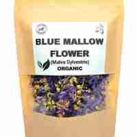 Organic BLUE MALLOW FLOWER | malva sylvestris | blue mallow tea | herbal tea | herba | tea | dried herb | organic herb | herba | herbalism