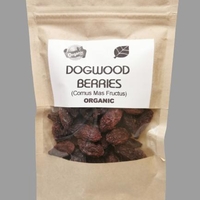 Organic DOGWOOD BERRIES | Cornus Mas Fructus | Dogwood Berries Tea | Dried Berries | Organic Fruits | Organic Herb | Herba | Fruits Tea