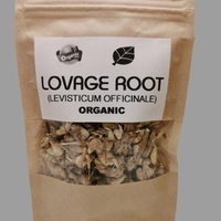 Organic LOVAGE ROOT | Levisticum Officinale | Dried Root | Organic Root | Organic Herbs | Dried Herbs | Herbal Tea | Herba | Tea | Herbalist
