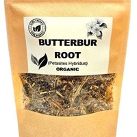 Organic BUTTERBUR ROOT | petasites hybridus | butterbur tea | herbal tea | dried root | organic herbs | dried herbs | herba | tea