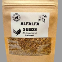 Organic ALFALFA SEEDS | medicago sativa | alfalfa herbs | alfalfa tea | dried seeds | organic seeds | organic herbs | herba | tea