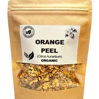 Organic ORANGE PEEL | citrus aurantium | orange peel tea | herbal tea | dried peel | organic herbs | dried herbs | herba | dried cut peel