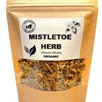 Organic MISTLETOE HERB | viscum album | mistletoe tea | herbal tea | dried herbs | organic herbs | herba | tea