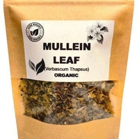 Organic MULLEIN LEAF | mullein leaf tea | mullein leaf | c/s verbascum thapsus | dried wildcrafted mullein leaf | mullein leaf herb